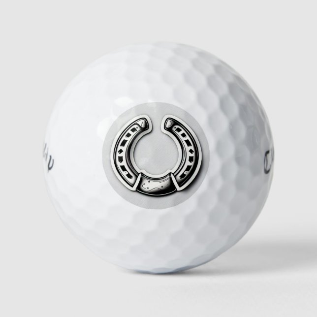 "Horseshoe Haven" Golf Balls (Front)