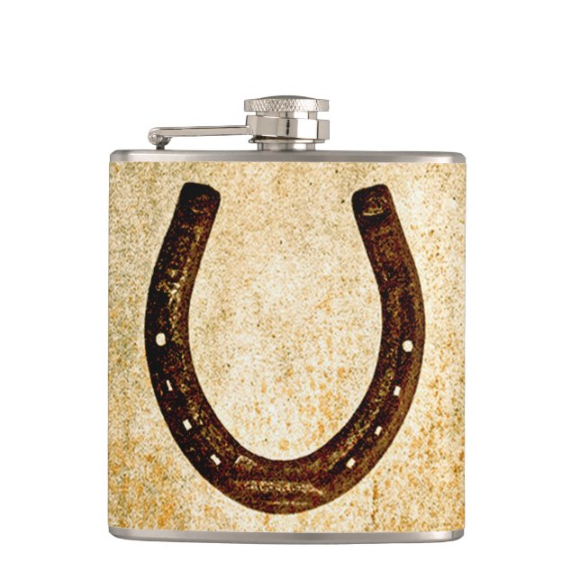 Horseshoe Hip Flask (Front)