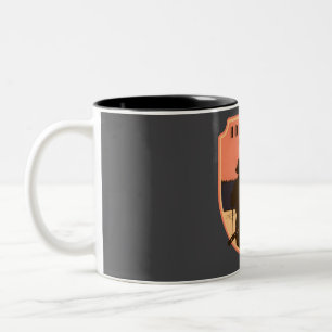 Horseshoe Lake Trail - Denali National Park  Two-Tone Coffee Mug