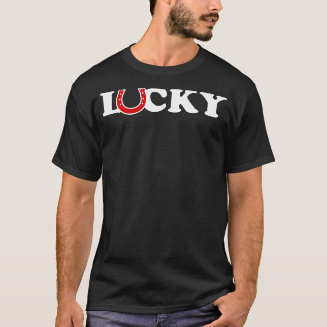 Horseshoe Lucky T-Shirt (Front)