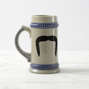 Horseshoe Moustache Beer Stein