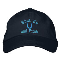HorseShoe Pitching Adjustable Cap