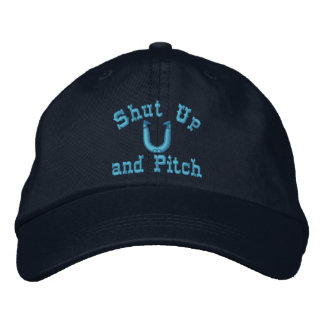 HorseShoe Pitching Adjustable Cap