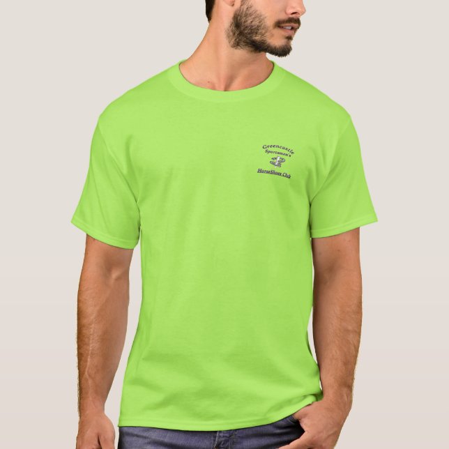 HorseShoe Pitching Basic Tee (Front)
