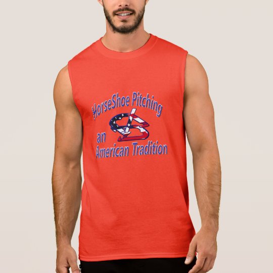 HorseShoe Pitching Sleeveless Tee