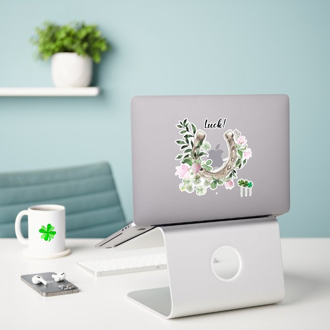  Horseshoe & Shamrocks Sticker (Creator Uploaded)