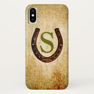 Horseshoe with Monogram to Personalize Case-Mate iPhone Case