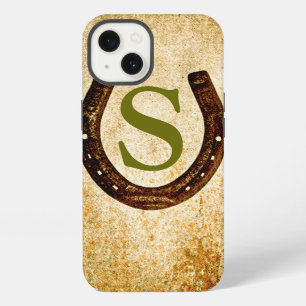 Horseshoe with Monogram to Personalize iPhone 13 Case