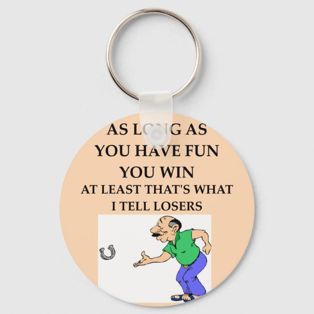 horseshoes.png keychain (Front)