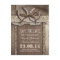 horseshoes rustic country save the date postcards