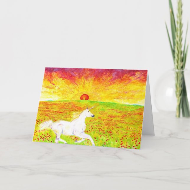 horsesunset card (Front)