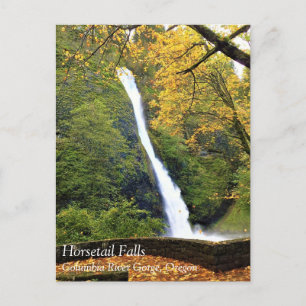 Horsetail Falls, OR Postcard