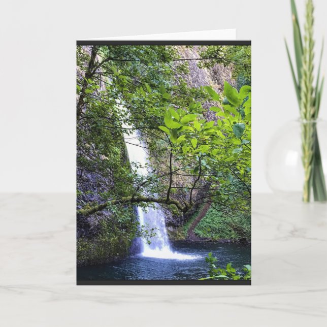 Horsetail Falls, Oregon Card (Front)