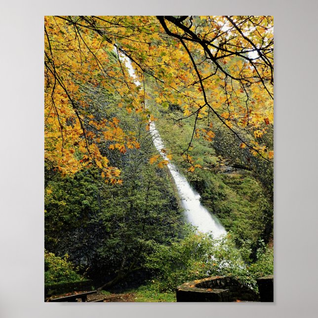 Horsetail Falls, Oregon Poster (Front)