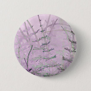 Horsetail Grass/Stems 2 Inch Round Button