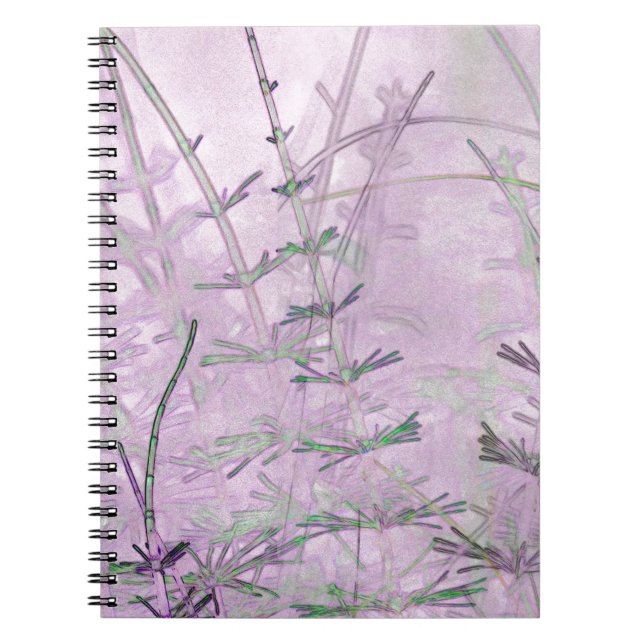 Horsetail Grass/Stems Notebook (Front)