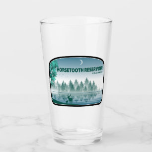 Horsetooth Reservoir Colorado Deer Glass