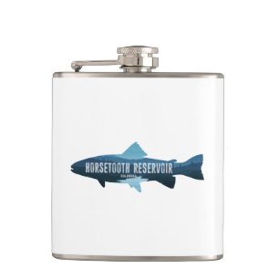 Horsetooth Reservoir Colorado Fish Hip Flask