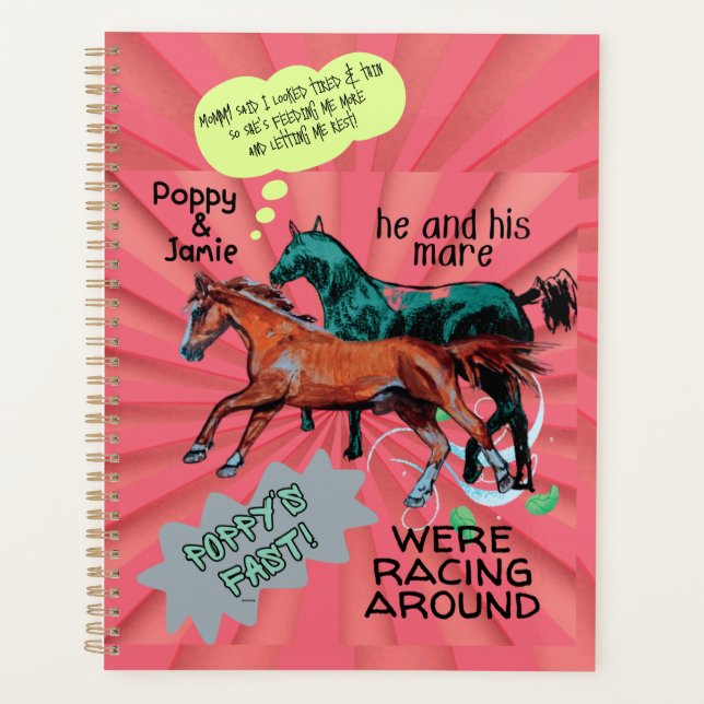 horsey antics planner (Front)