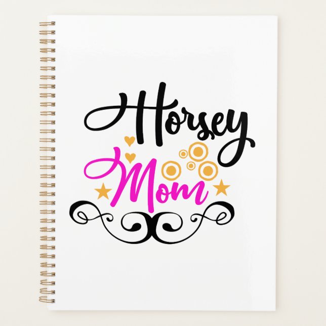 Horsey Mom Planner (Front)