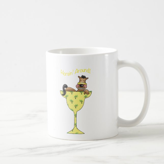 Horsin' Around Coffee Mug (Right)