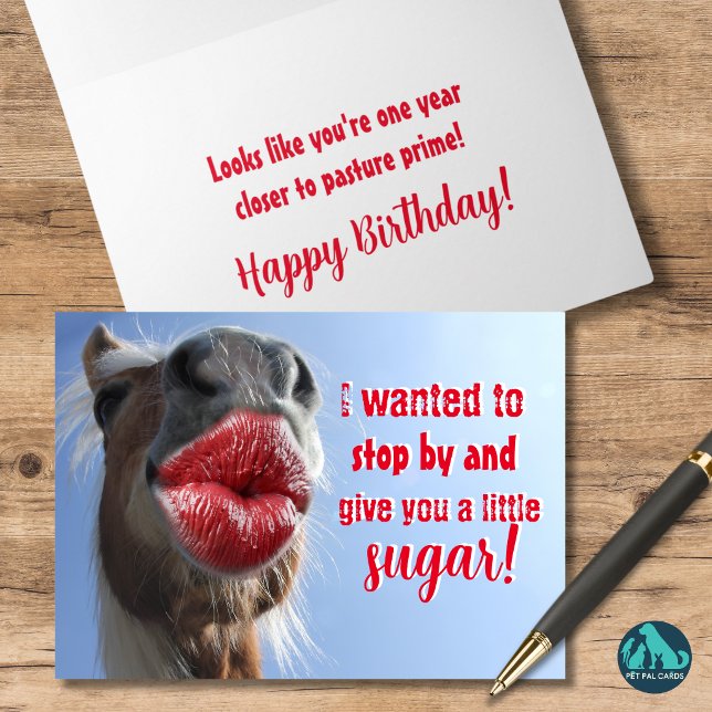  Horsin' Around For Your Birthday Card (Creator Uploaded)