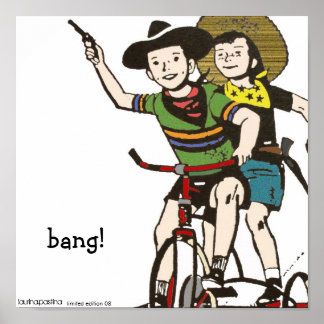 horsin' around print