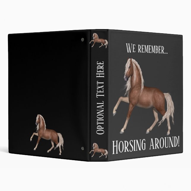 Horsing Around Binder (Background)