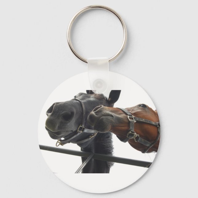 Horsing Around Keychain (Front)