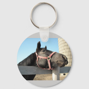 Horsing Around Keychain
