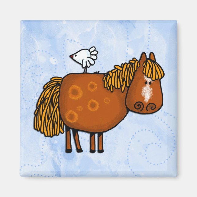 horsing around magnet (Front)