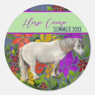 Horsing Camp Custom year stickers