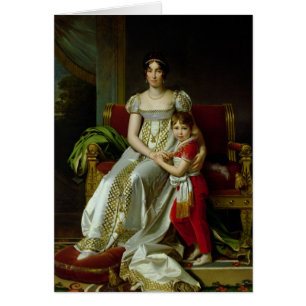 Hortense de Beauharnais et son fils