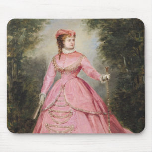 Hortense Schneider 1868 Mouse Pad