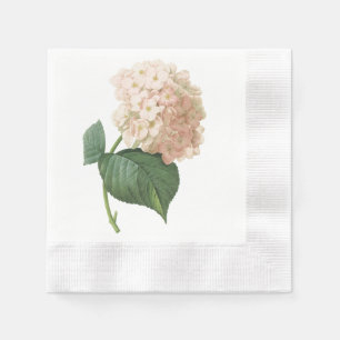 hortensia(Hydrangea sp.) by Redouté Napkin