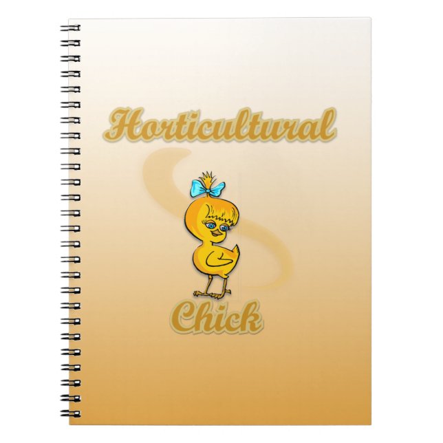 Horticultural Chick Notebook (Front)