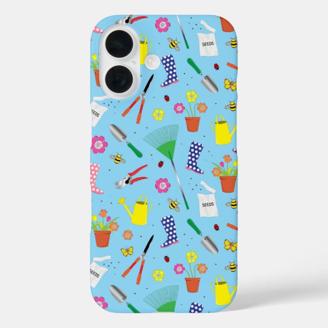 Horticulturist Botanist Gardener Colourful Pattern Case-Mate iPhone Case (Back)