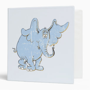 Horton Hears A Who   Horton Distressed Binder