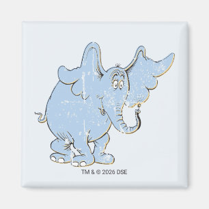 Horton Hears A Who   Horton Distressed Magnet