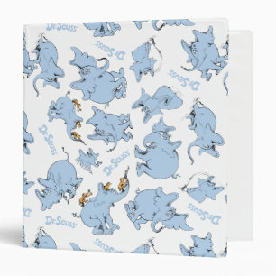 Horton Hears A Who Monkey Pattern Binder