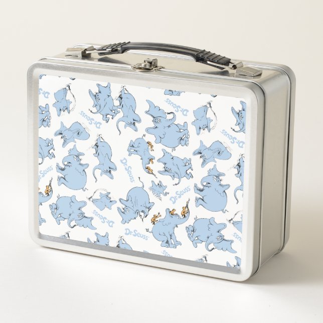 Horton Hears A Who Monkey Pattern Metal Lunch Box (Front)