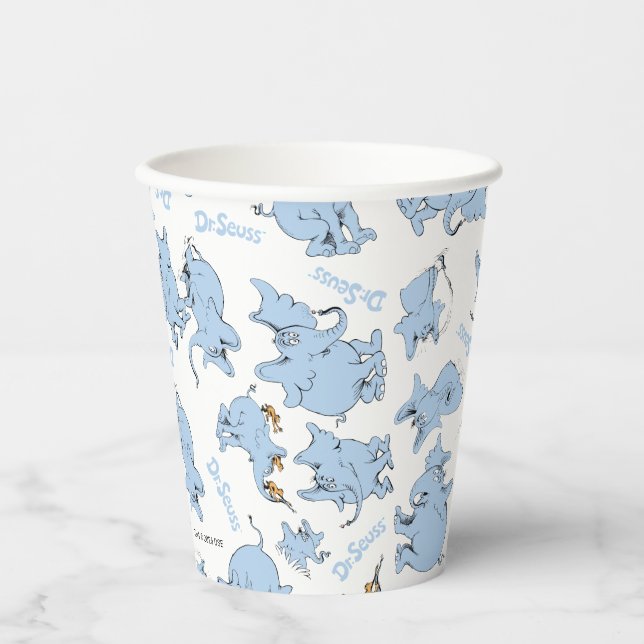 Horton Hears A Who Monkey Pattern Paper Cups (Front)