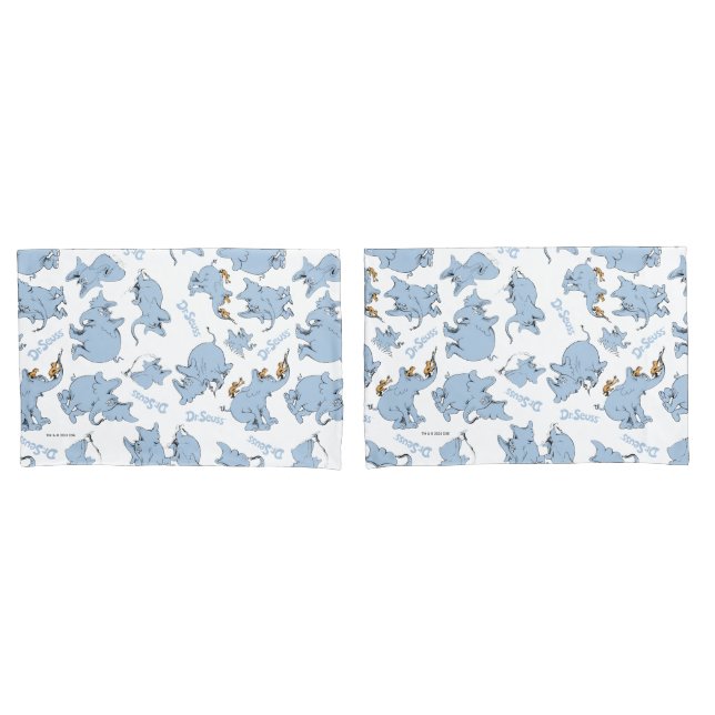 Horton Hears A Who Monkey Pattern Pillowcase (Front-Set)