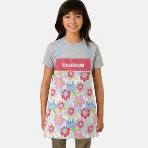 Horton Hears A Who   Pastel Flower Pattern Apron