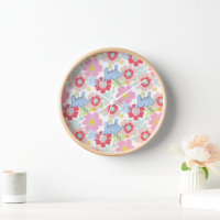 Horton Hears A Who | Pastel Flower Pattern