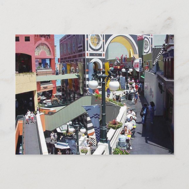 Horton Plaza, carte postale San Diego (Devant)
