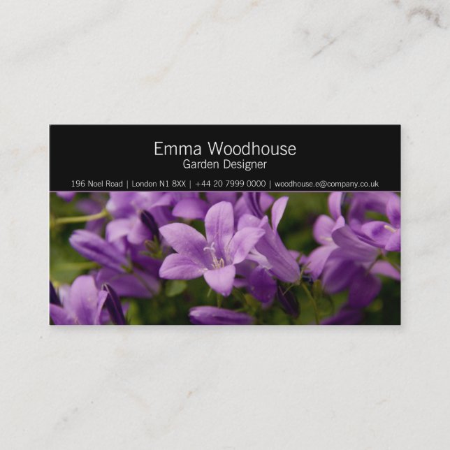 Hortus 2 - Bellflower Business Card (Front)