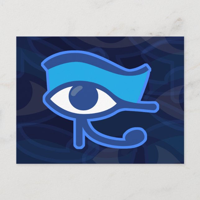 Horus Eye Postcard (Front)