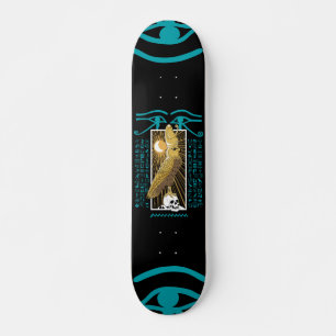 Horus Falcon Ancient Egypt God Illustration Skateboard
