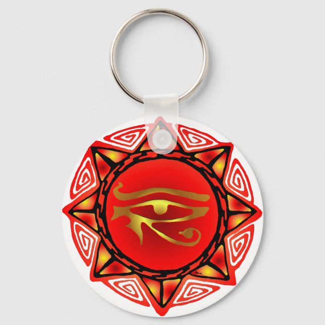 Horus Storm Keychain (Front)
